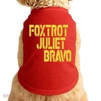 Foxtrot Juliet Bravo Doggie Tank thumb 0