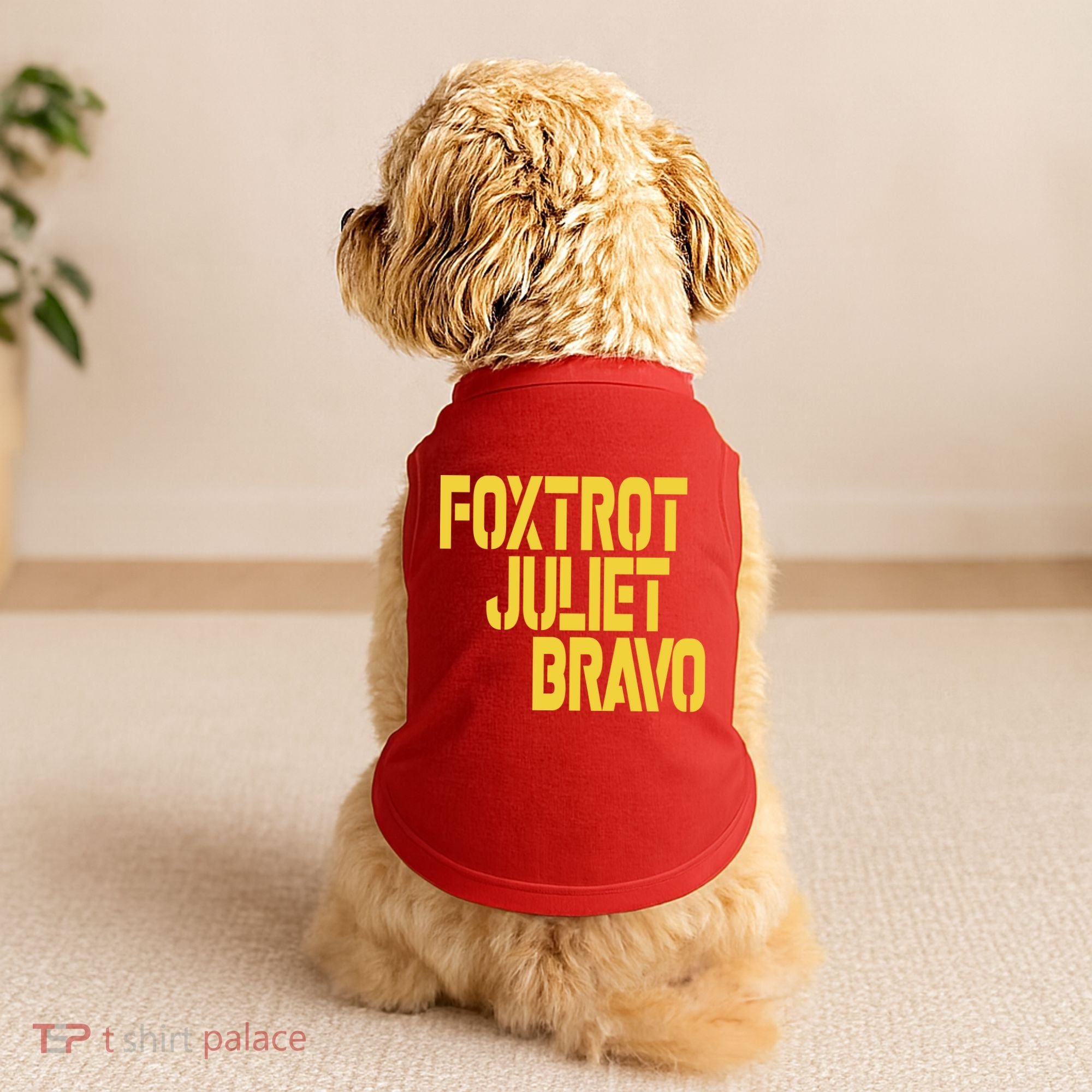 Foxtrot Juliet Bravo Doggie Tank