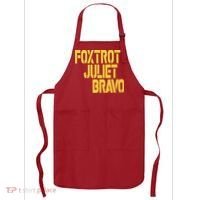 Foxtrot Juliet Bravo Apron thumb 0