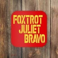 Foxtrot Juliet Bravo Coaster thumb 0