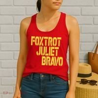 Foxtrot Juliet Bravo Women's Tank Top thumb 2