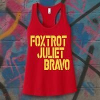 Foxtrot Juliet Bravo Women's Tank Top thumb 3