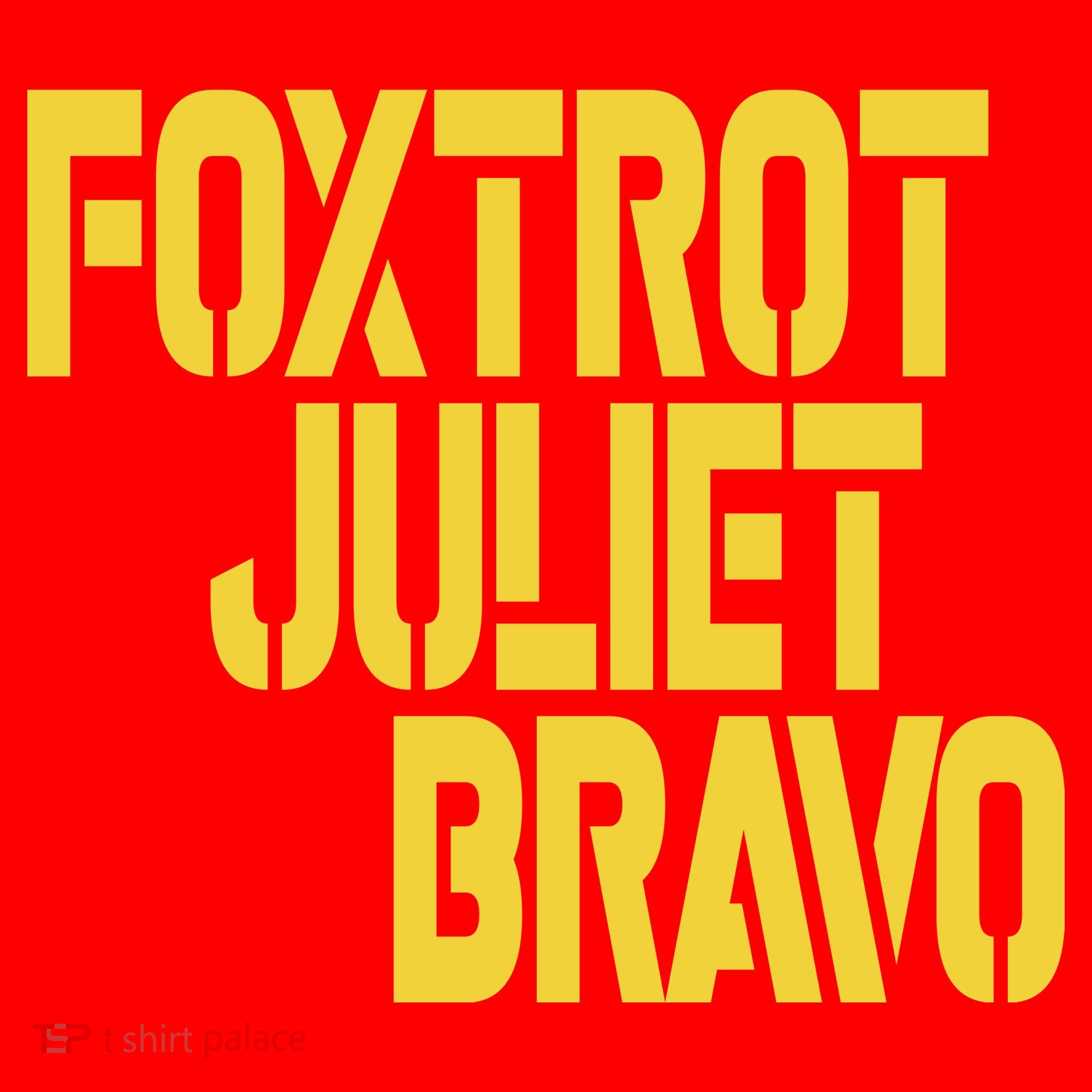 Foxtrot Juliet Bravo Women's Tank Top
