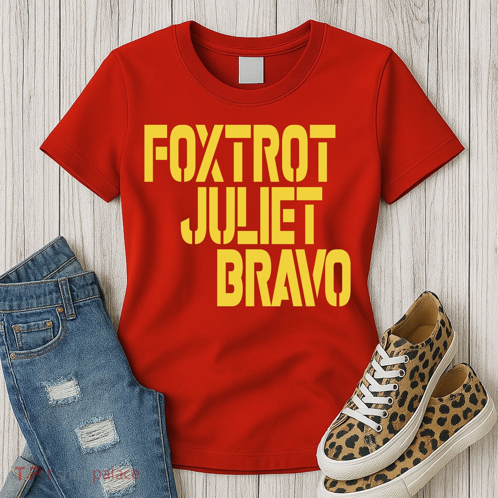 Foxtrot Juliet Bravo Women's T-Shirt