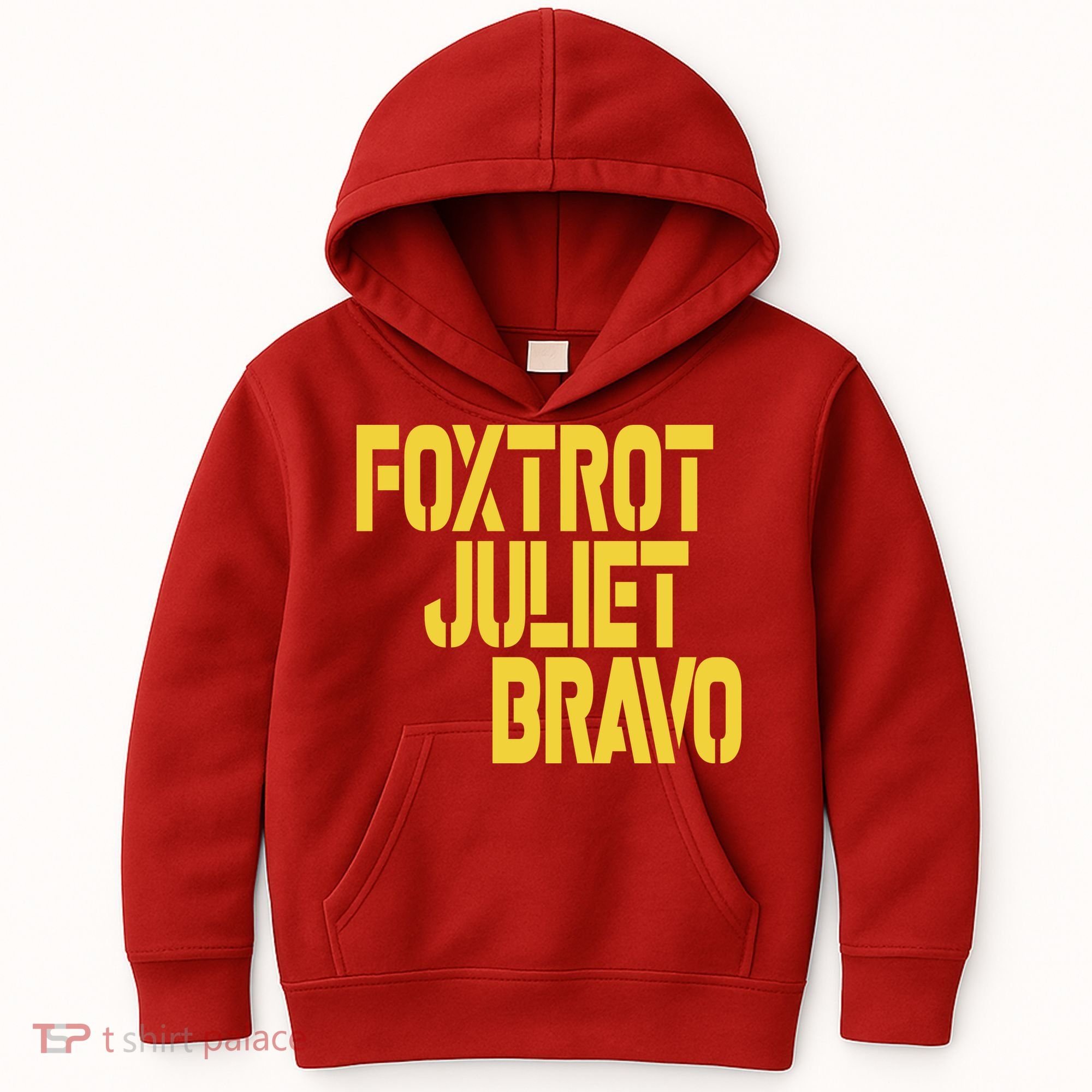 Foxtrot Juliet Bravo Kids Hoodie