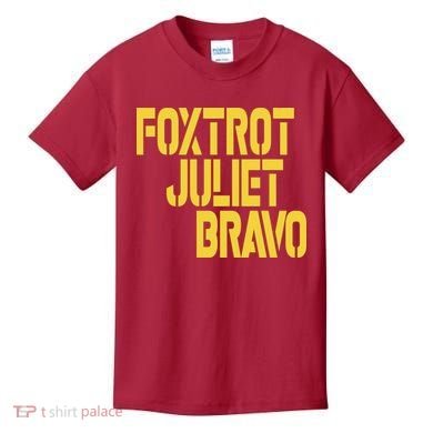 Foxtrot Juliet Bravo Kids T-Shirt