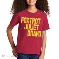 Foxtrot Juliet Bravo Kids T-Shirt thumb 2