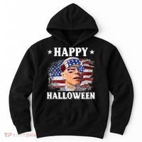 Funny Joe Biden Happy Halloween Confused 4th Of July Hoodie thumb 0