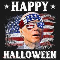 Funny Joe Biden Happy Halloween Confused 4th Of July Women's Hoodie thumb 2