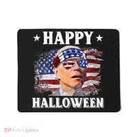 Funny Joe Biden Happy Halloween Confused 4th Of July Mousepad thumb 0