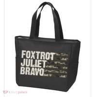 Foxtrot Juliet Bravo Camo Military Flag Tote Bag thumb 3