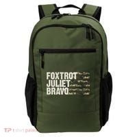 Foxtrot Juliet Bravo Camo Military Flag Backpack thumb 0