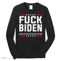 Fuck Joe Biden Long Sleeve Shirt thumb 0