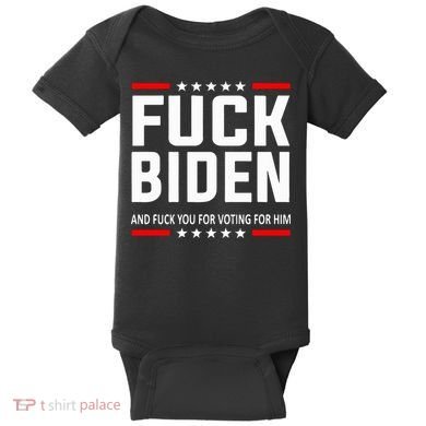 Fuck Joe Biden Baby Bodysuit