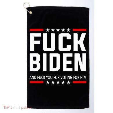 Fuck Joe Biden Golf Towel