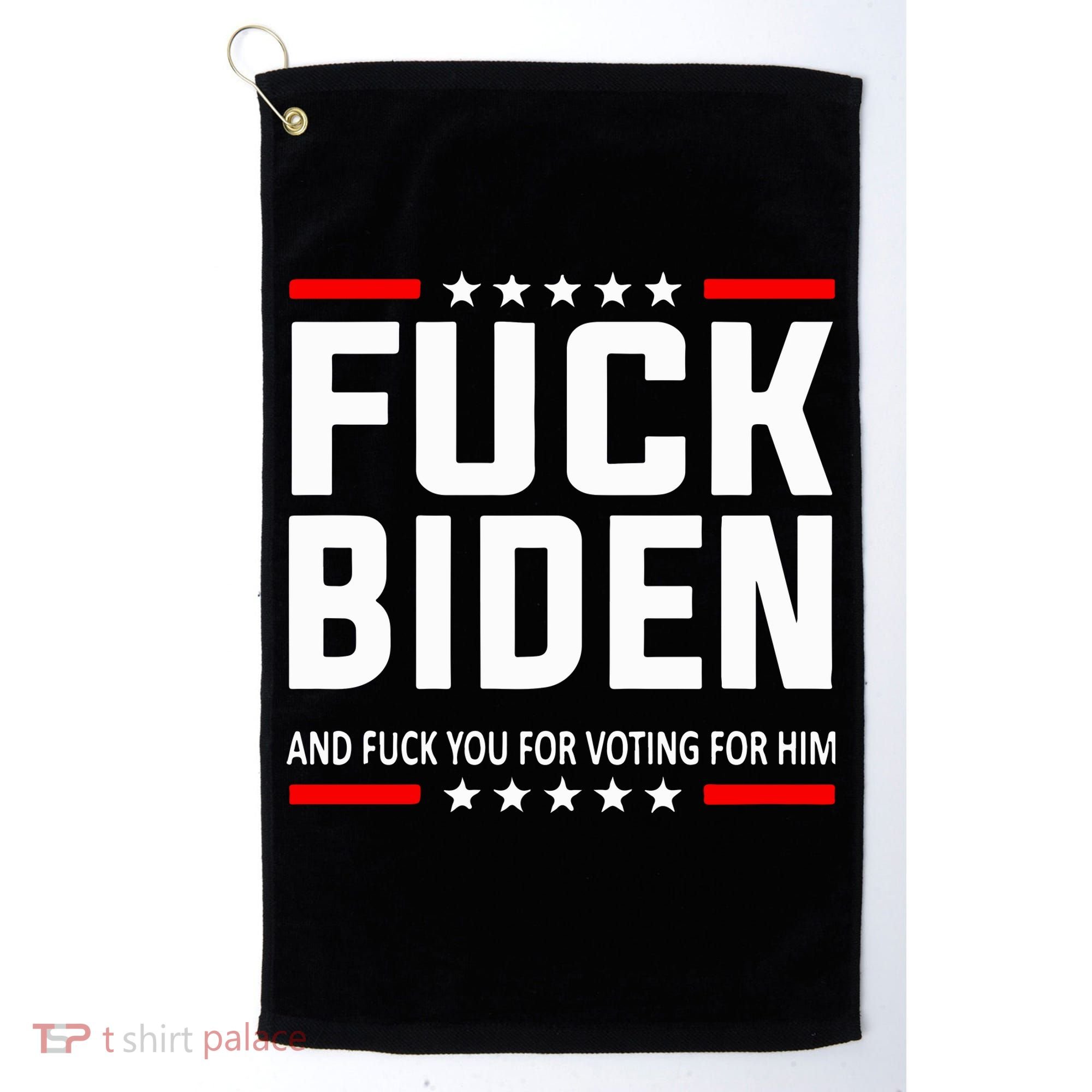Fuck Joe Biden Golf Towel