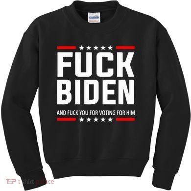 Fuck Joe Biden Kids Sweatshirt
