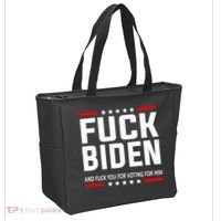 Fuck Joe Biden Tote Bag thumb 2