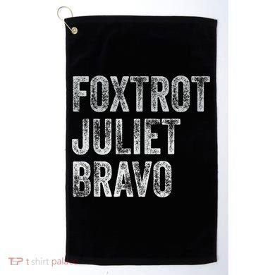 Foxtrot Juliet Bravo, FJB Design Golf Towel