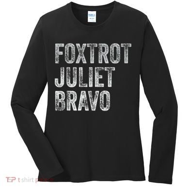 Foxtrot Juliet Bravo, FJB Design Women's Long Sleeve Shirt