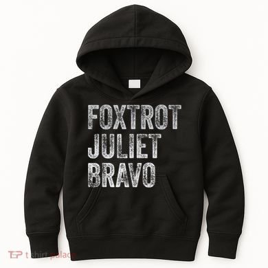 Foxtrot Juliet Bravo, FJB Design Kids Hoodie