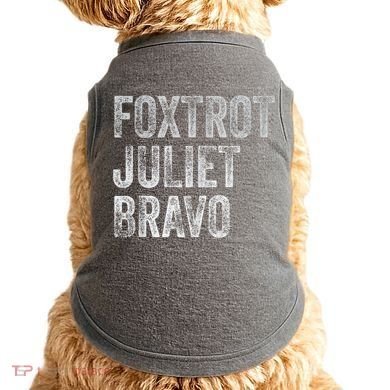 Foxtrot Juliet Bravo, FJB Design Doggie Tank