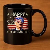 Funny Joe Biden 4th Of July Happy 4th Of Easter Us Flag 11oz C Handle Ceramic Mug thumb 3