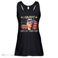Funny Joe Biden 4th Of July Happy 4th Of Easter Us Flag Ladies Essential Flowy Tank thumb 0