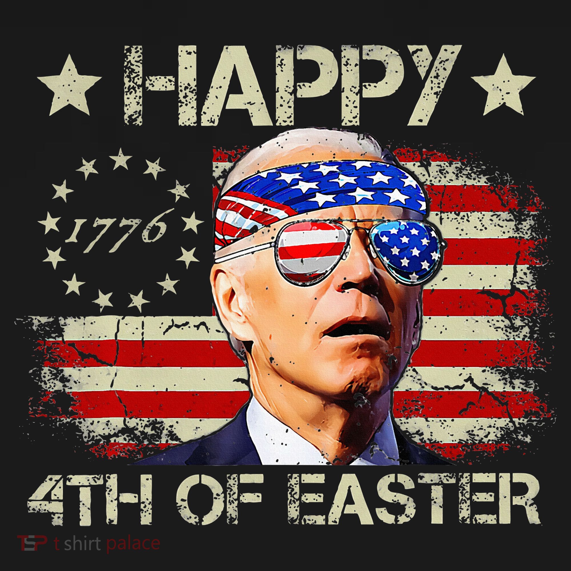 Funny Joe Biden 4th Of July Happy 4th Of Easter Us Flag Baby Long Sleeve Bodysuit