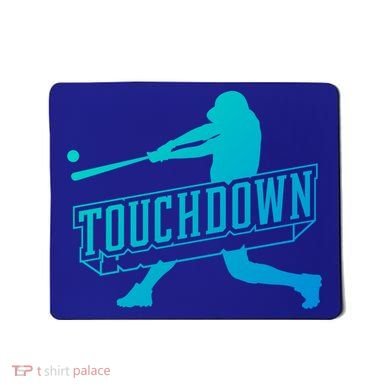 Funny Joke Baseball Touchdown Joke Gift Design Gift Mousepad