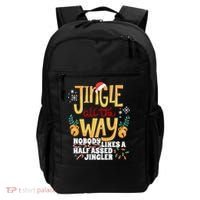 Funny Jingle Bells Half Assed Jingler Xmas Gag Gift Backpack thumb 0