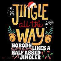 Funny Jingle Bells Half Assed Jingler Xmas Gag Gift Coffee Mug thumb 5