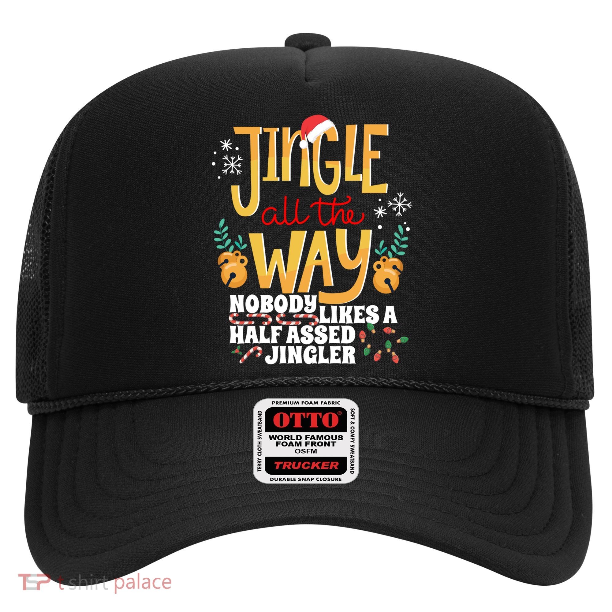 Funny Jingle Bells Half Assed Jingler Xmas Gag Gift Hat