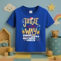 Funny Jingle Bells Half Assed Jingler Xmas Gag Gift Toddler T-Shirt thumb 3