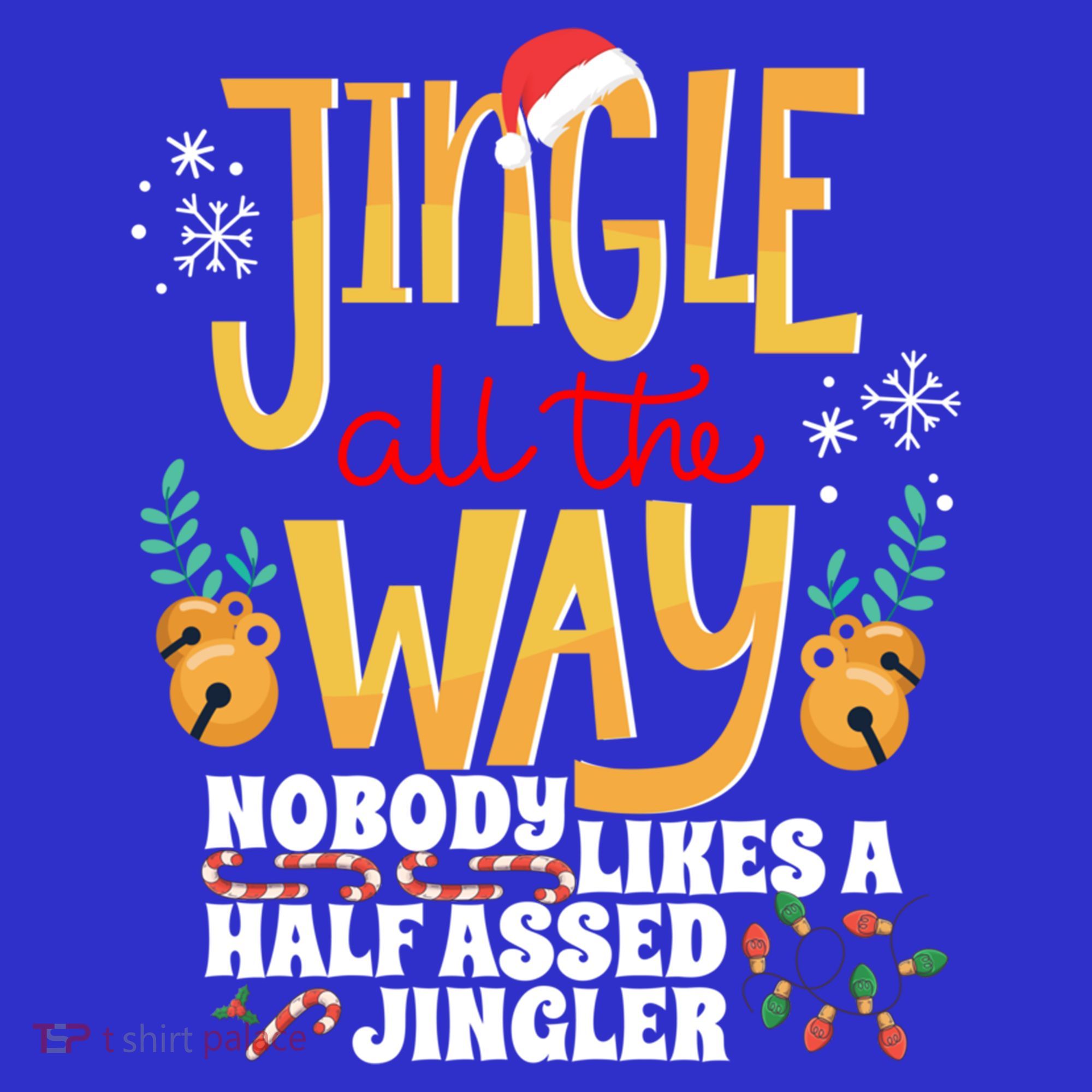 Funny Jingle Bells Half Assed Jingler Xmas Gag Gift Visor