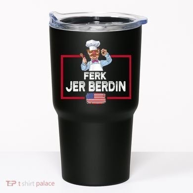 Ferk Jer Berdin Usa American Flag Tumbler