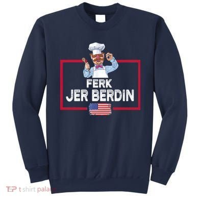 Ferk Jer Berdin Usa American Flag Sweatshirt