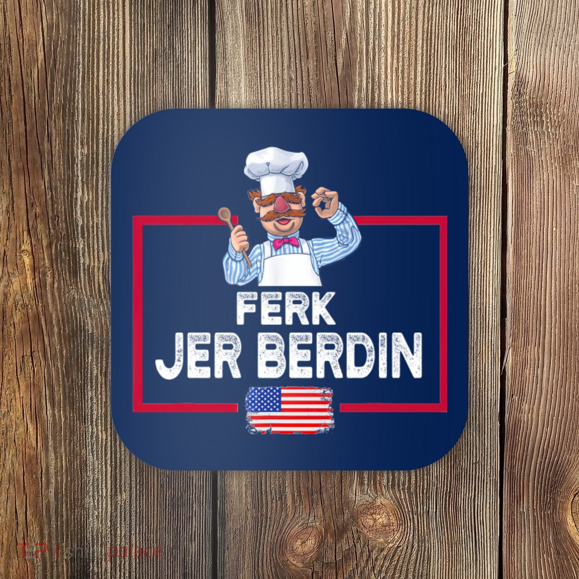 Ferk Jer Berdin Usa American Flag Coaster