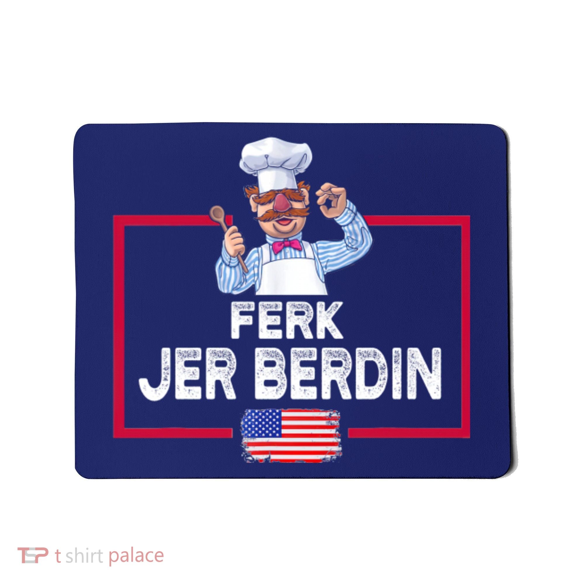 Ferk Jer Berdin Usa American Flag Mousepad