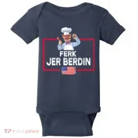 Ferk Jer Berdin Usa American Flag Baby Bodysuit thumb 0