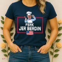 Ferk Jer Berdin Usa American Flag Women's T-Shirt thumb 2