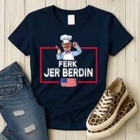 Ferk Jer Berdin Usa American Flag Women's T-Shirt thumb 3