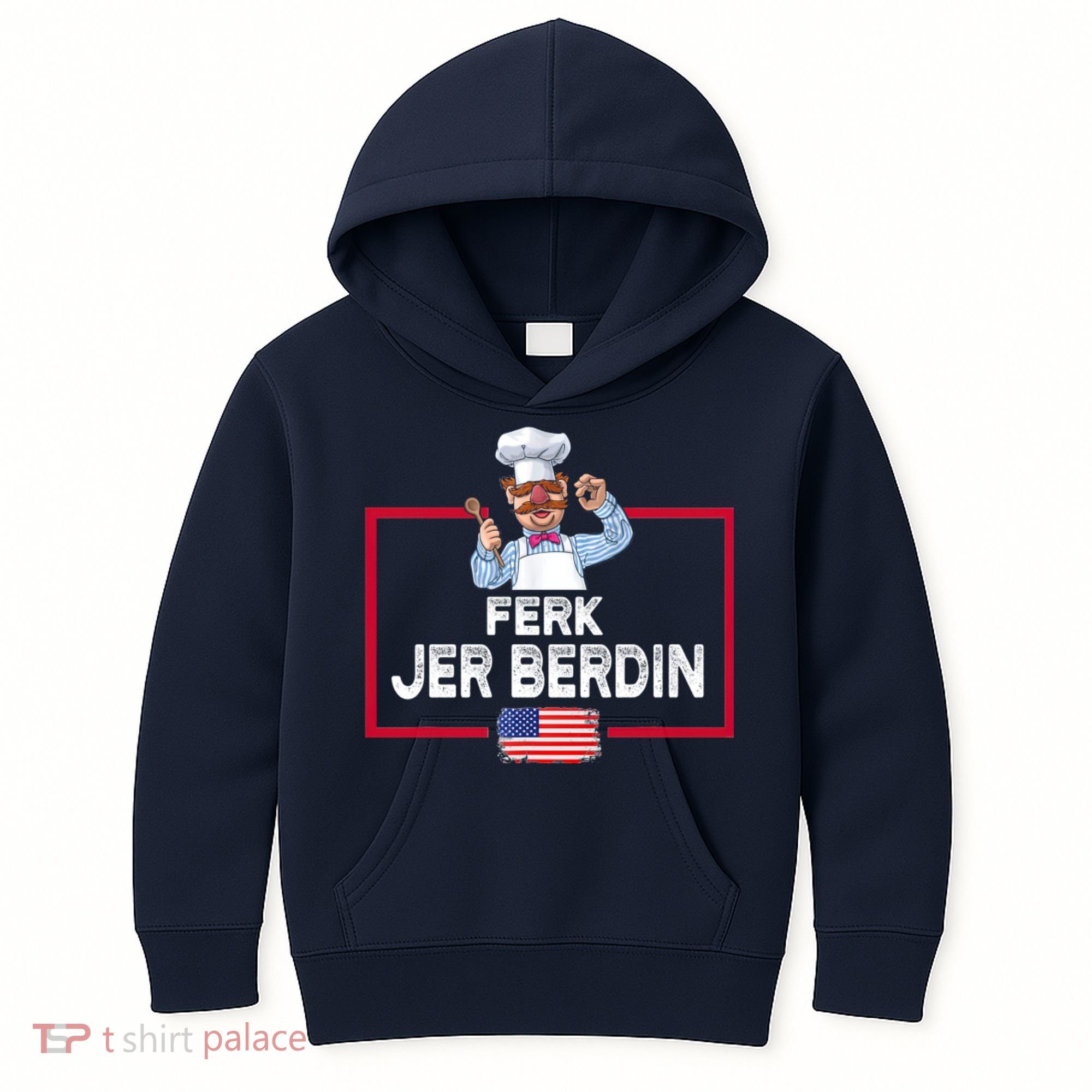 Ferk Jer Berdin Usa American Flag Kids Hoodie