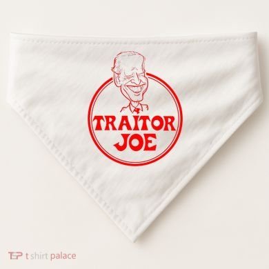 Funny Joe Biden  USA-Made Doggie Bandana