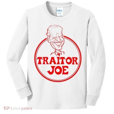 Funny Joe Biden  Kids Long Sleeve Shirt