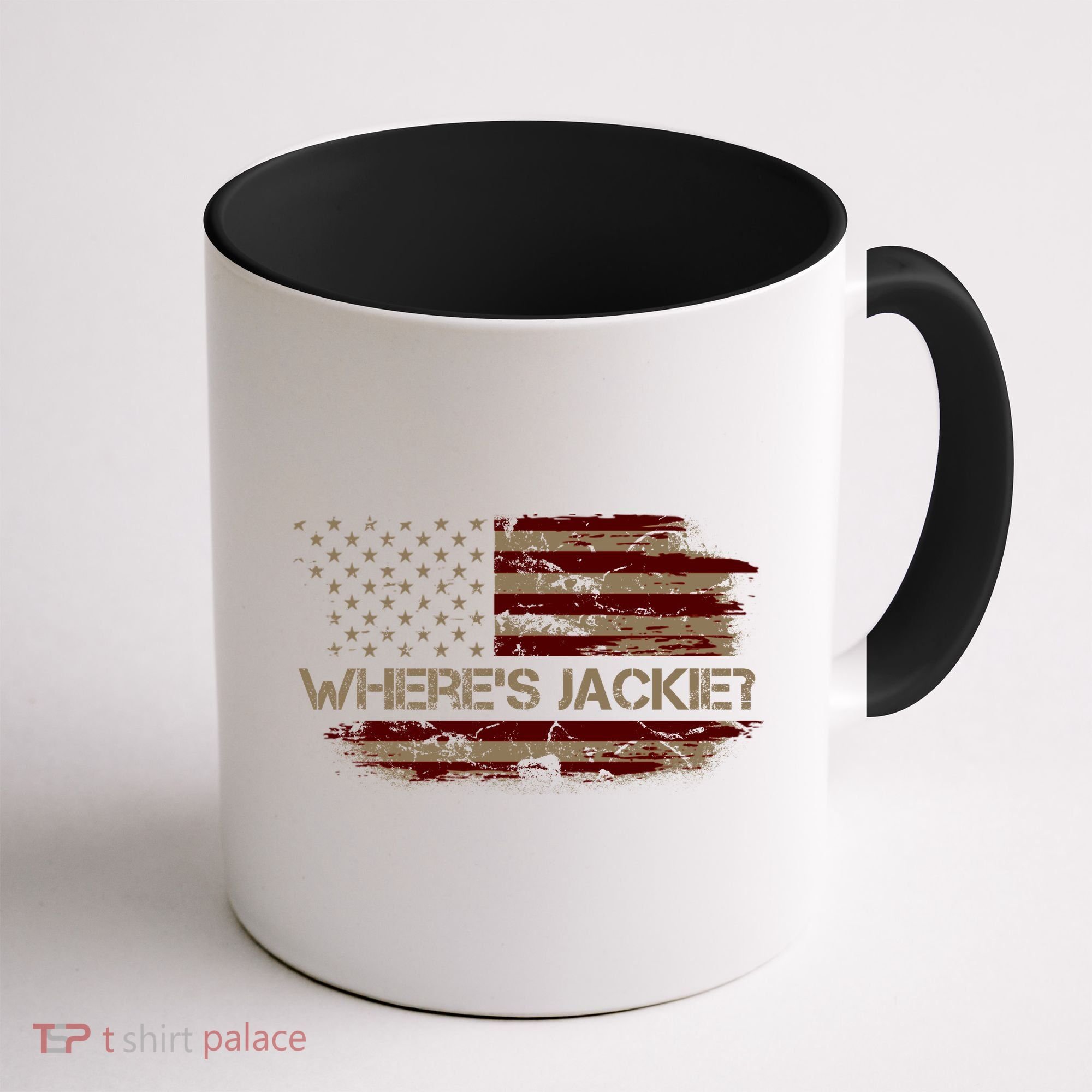 Funny Joe Biden Where's Jackie Coffee Mug