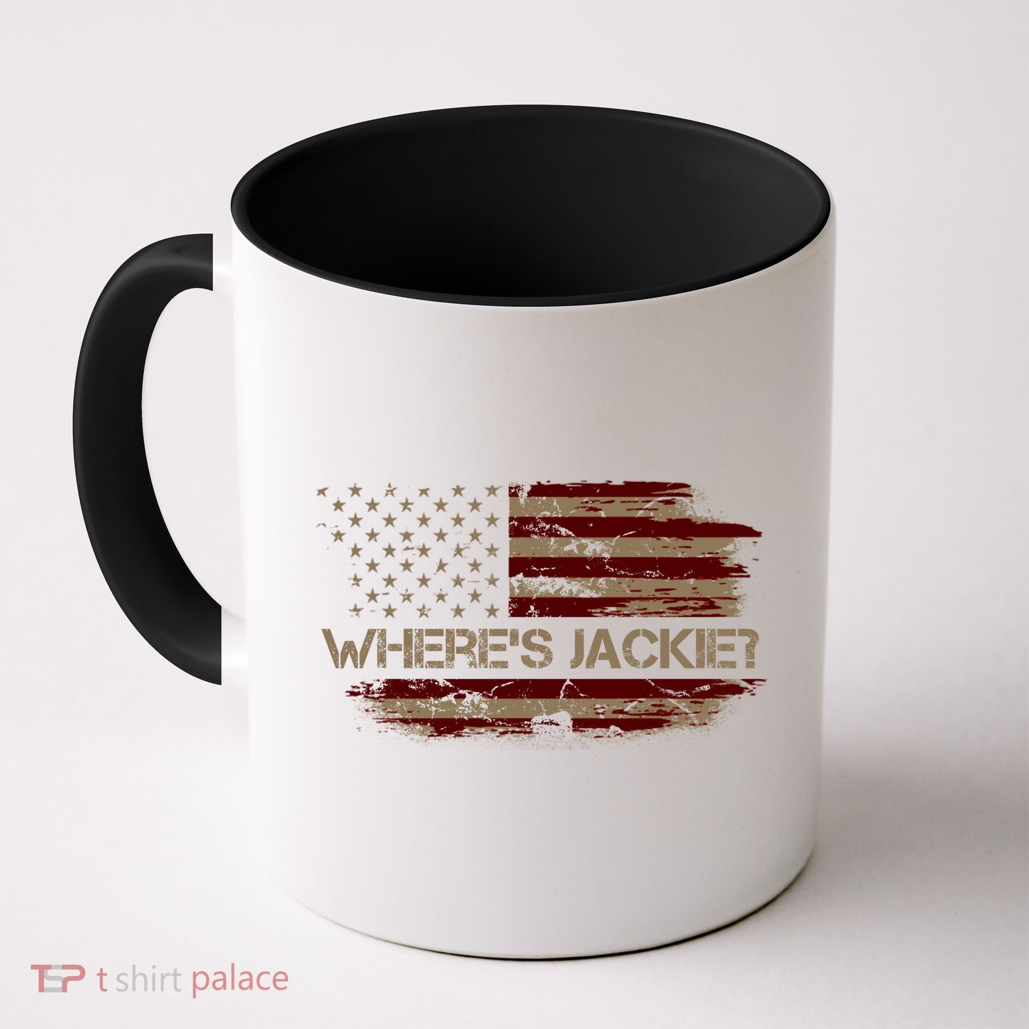 Funny Joe Biden Where's Jackie Coffee Mug