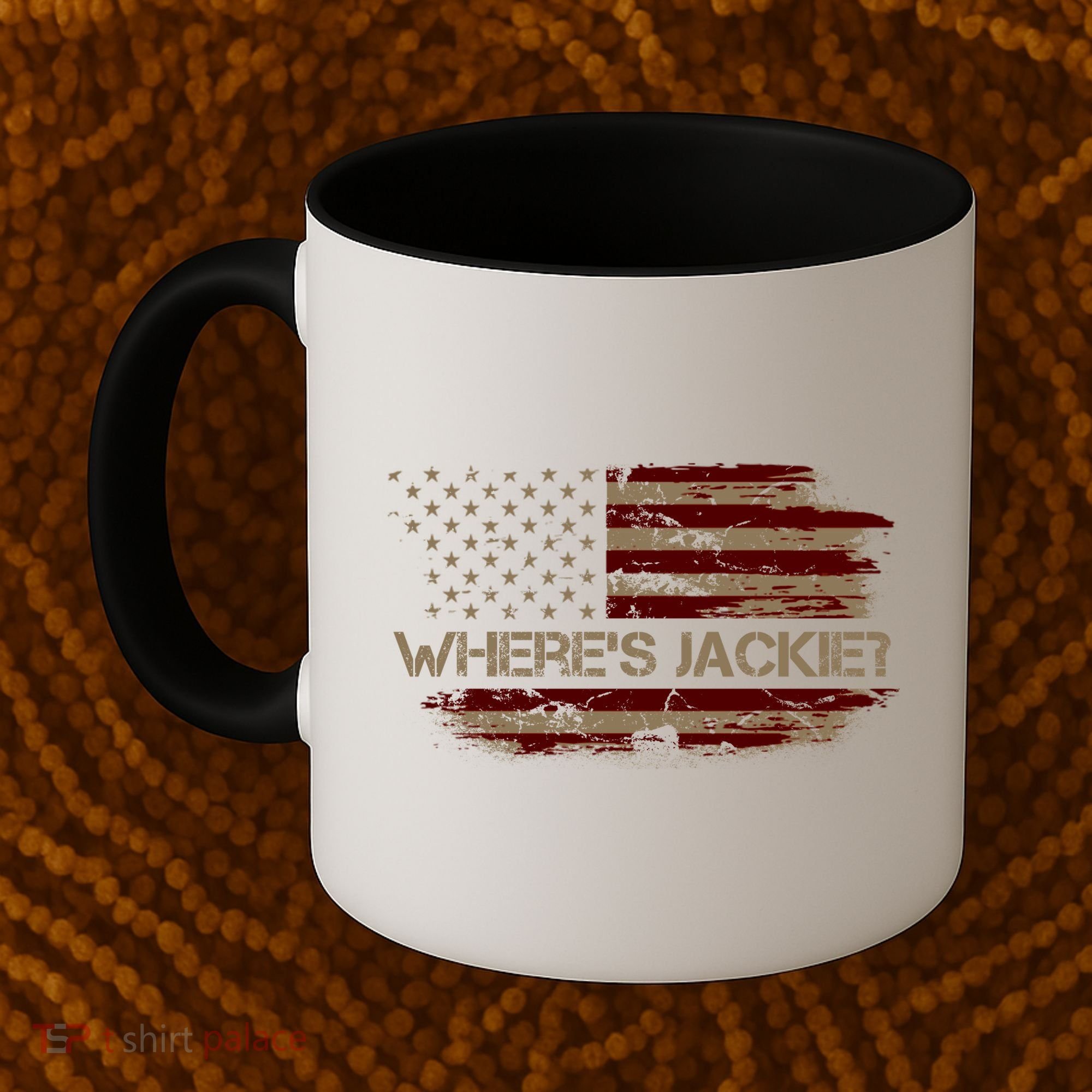 Funny Joe Biden Where's Jackie Coffee Mug