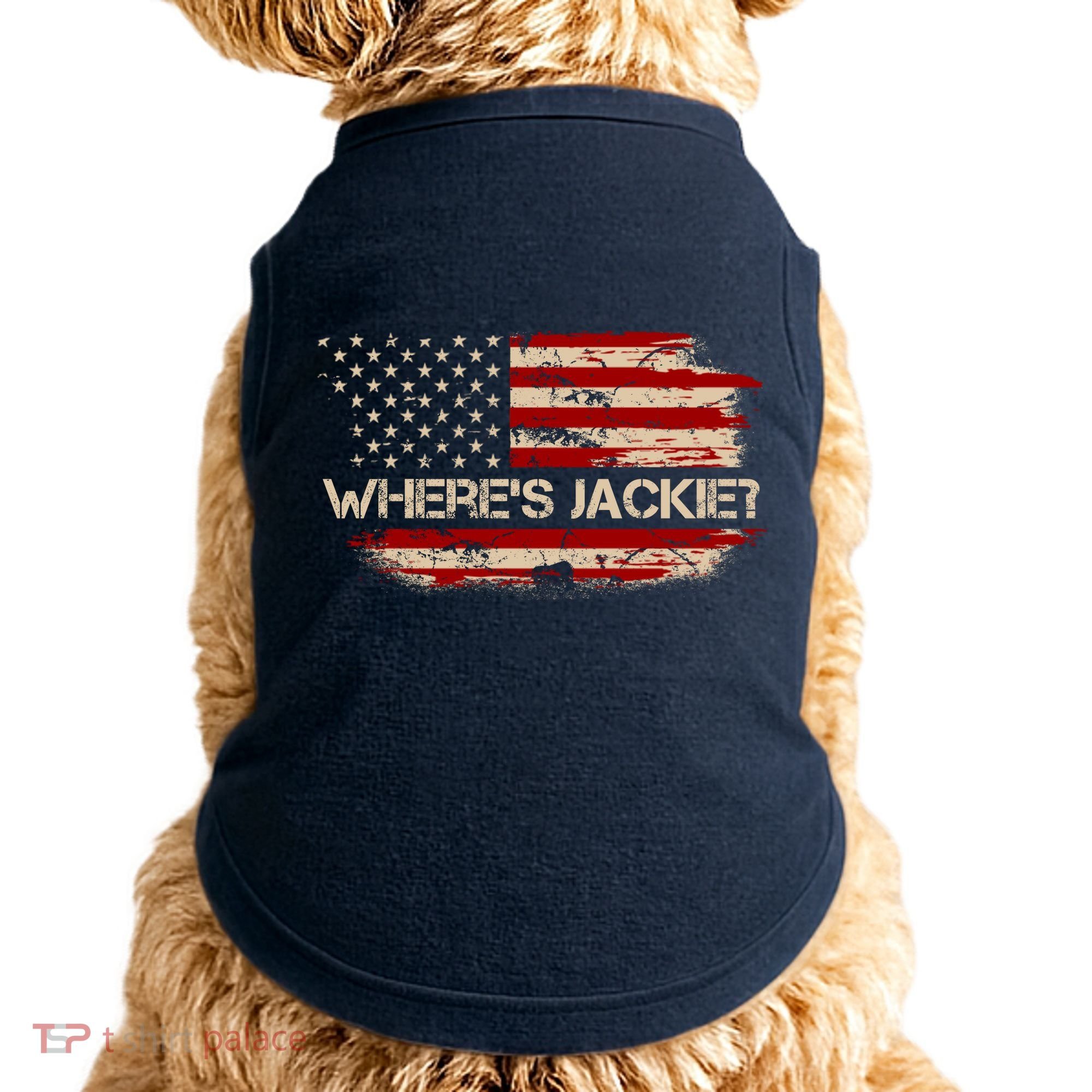 Funny Joe Biden Where's Jackie Doggie Tank