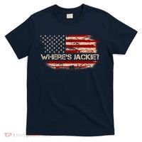 Funny Joe Biden Where's Jackie T-Shirt thumb 0